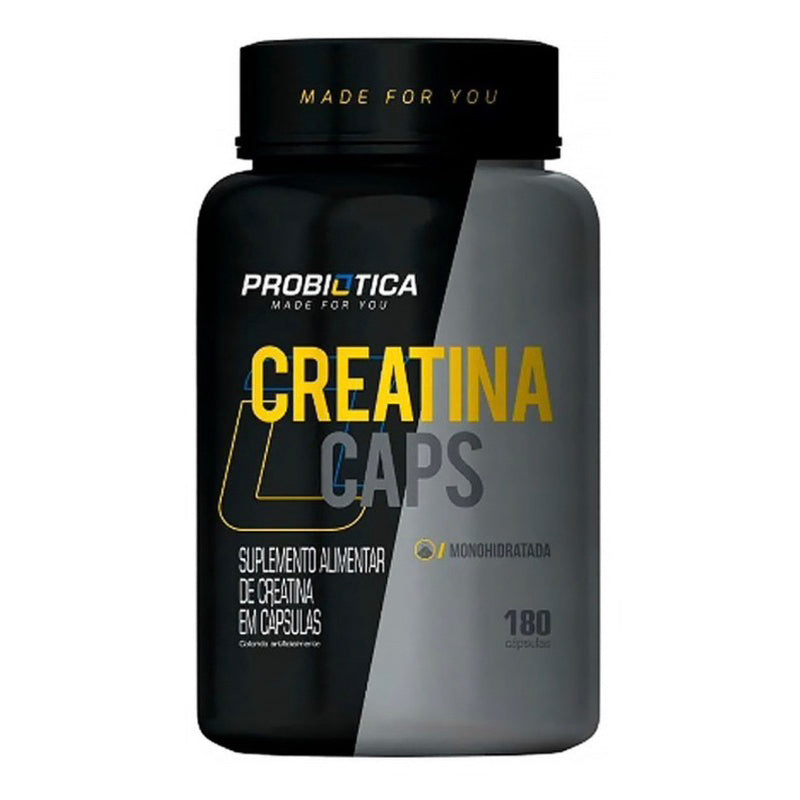 Creatina Cáps 100% Pura - 180 Cápsulas - Probiotica