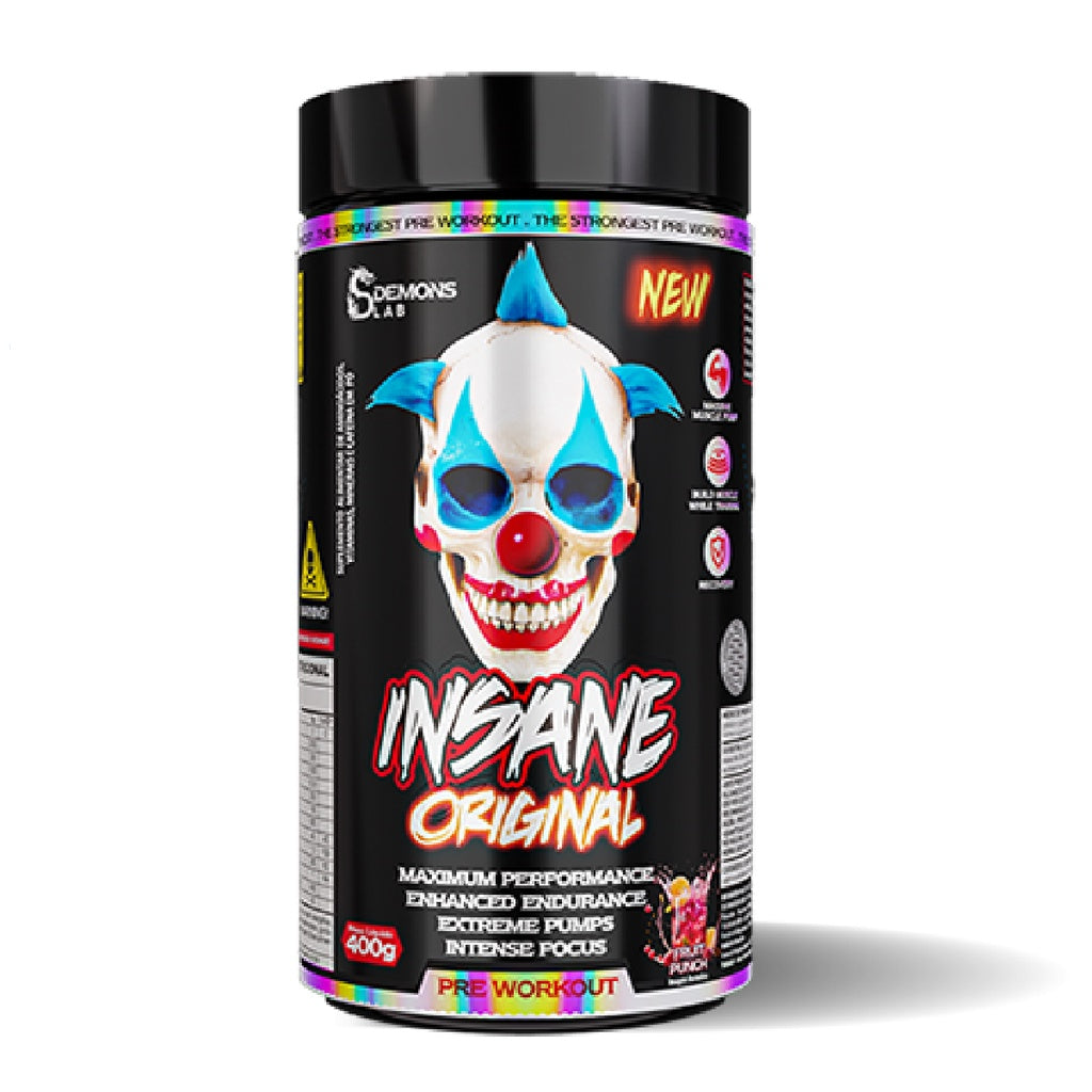 Pre Treino Insane Original 400g Demons Lab