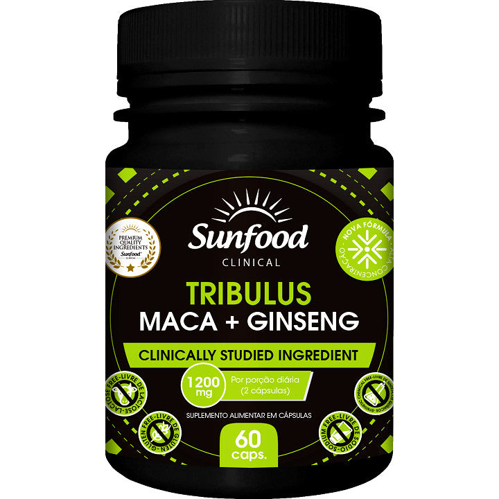 Tri + Maca + Ginseng 1200mg - Sunfood