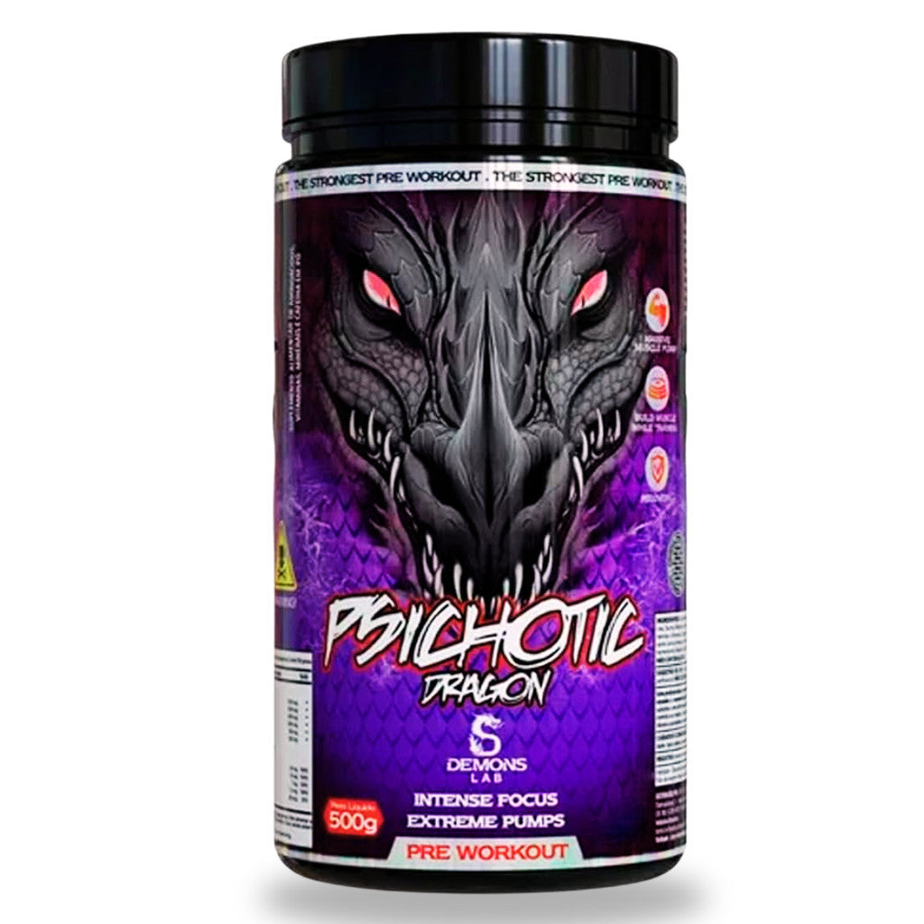 Pré Treino Psichotic Dragon 500g Demons Lab