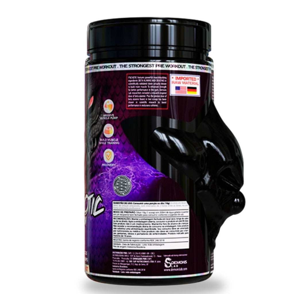 Pré Treino Psichotic Dragon 500g Demons Lab