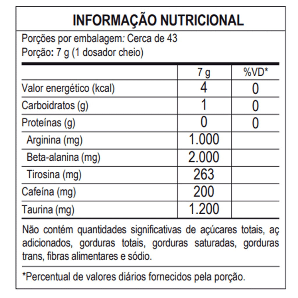 Pré Treino Égide 300g Max Titanium Novos Sabores