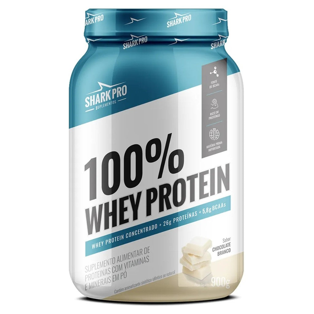 100% Whey Protein Pote 900g Shark Pro