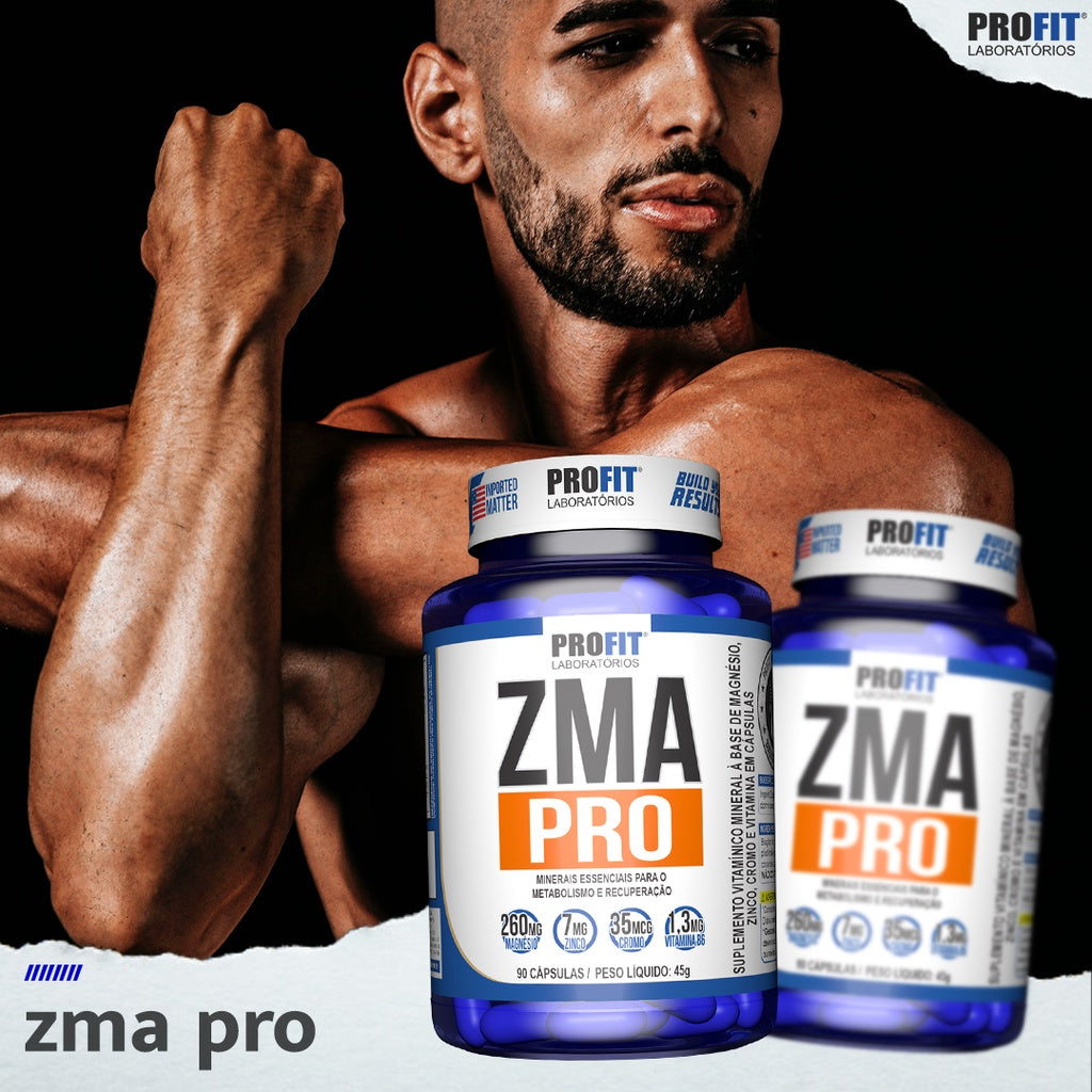 Zma Pro Com Picolinato De Cromo - Pote 90 Cápsulas