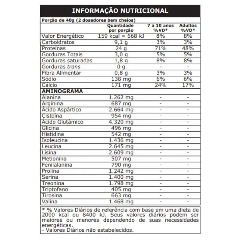 Whey Protein - 100% Pure Whey - Probiótica - 900g