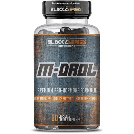 M-Drol Black Series – O Pró-Hormonal Mais Insano do Mercado!