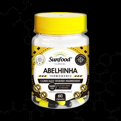 Abelhinha Termogênico 1600mg 60 cápsulas