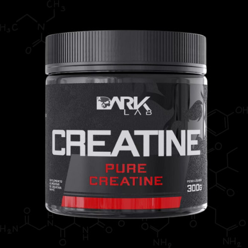 Creatina Monohidratada Pura 300g Dark Lab - 100% Pura