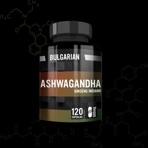 Ashwagandha Ginseng Indiano 120 Cápsulas 500mg