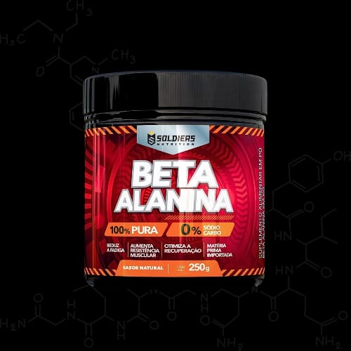 Beta Alanina 250g - 100% Pura Importada - C/ Laudo