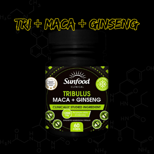 Tri + Maca + Ginseng 1200mg - Sunfood