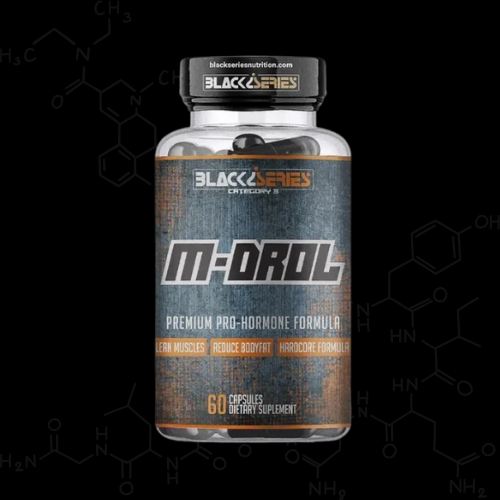 M-Drol Black Series – O Pró-Hormonal Mais Insano do Mercado!