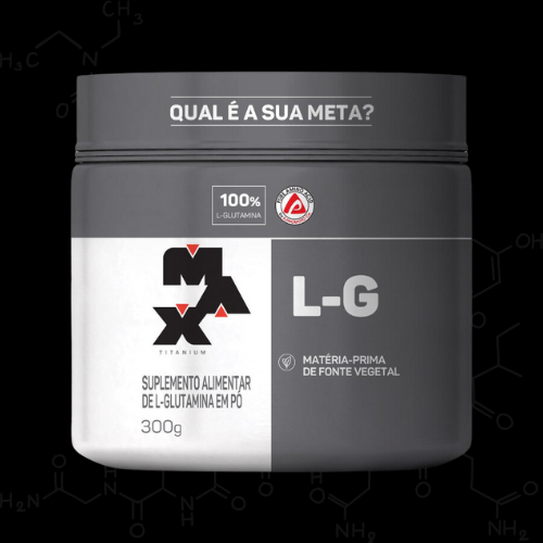 L-Glutamina 300g - Max Titanium