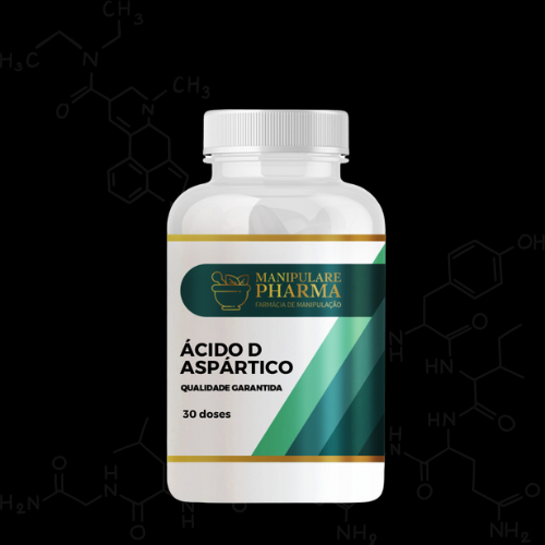 Ácido D-Aspártico 1000mg - 30 Doses