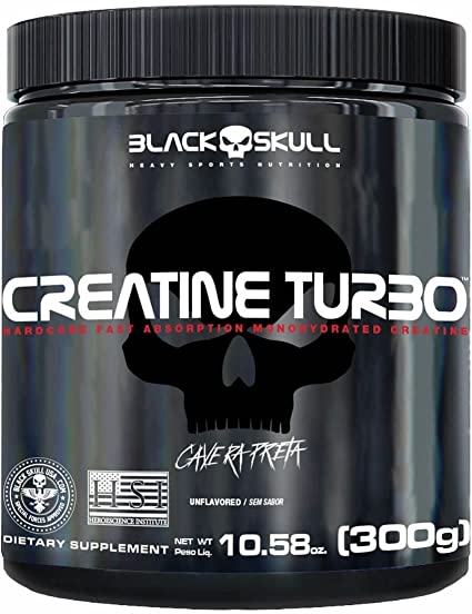 Creatina Turbo Black Skull