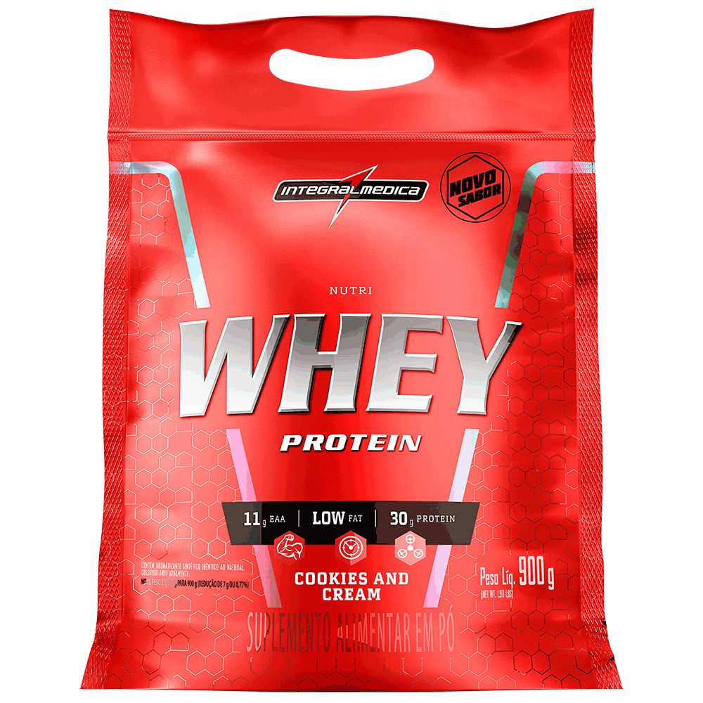 Nutri Whey Protein Refil 907g - Integralmedica